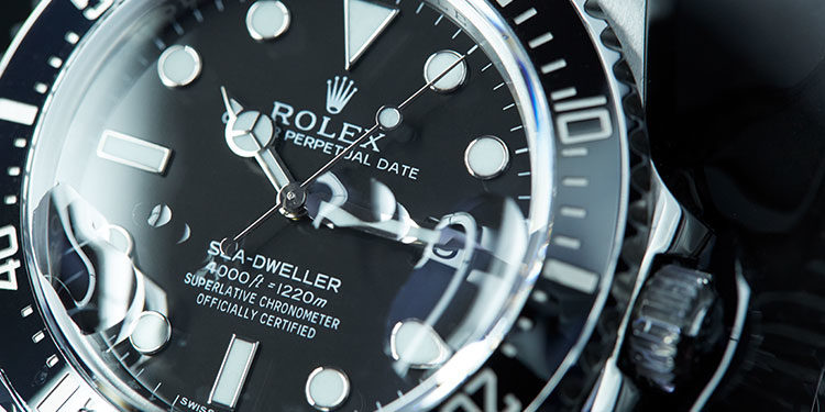 Rolex Sea-Dweller 116600 esfera
